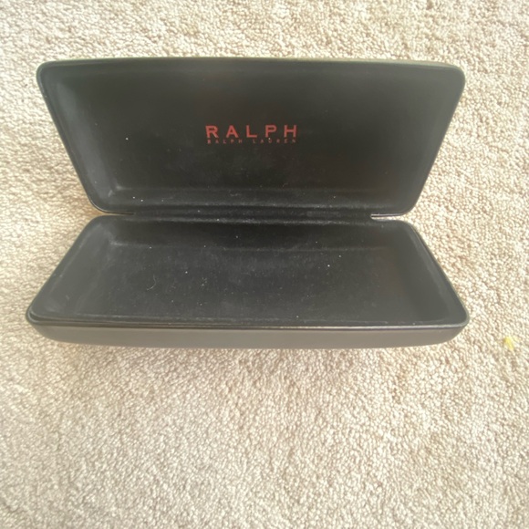 Ralph Lauren Sleek Black Eyewear Case - Picture 2 of 2